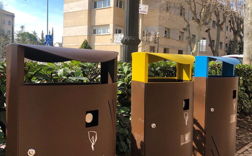 Comença la renovació de papereres al nucli antic, els parcs i la zona esportiva de&nbsp;Solsona