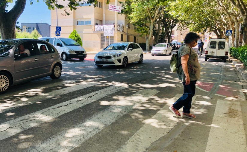 Comencen els treballs per millorar la seguretat de tres passos de vianants de l’avinguda de la Mare de Déu del Claustre de&nbsp;Solsona